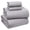 Cloud Grey, variant on RUVANTI Flannel Sheets – Queen Sheet Set, Ultra Soft & Cozy Double Brushed, 15" Deep Pocket, 360° Elastic For Secure Fit, No Pilling, 4 Pieces (Flat, Fitted, 2 Pillowcases), Vanilla Cream
