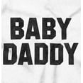 thumbnail image 2 of Baby Daddy Funny Expecting Fathers Men's Big & Tall Graphic Zip Up Hoodie Brisco Brands 5X, 2 of 5