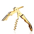 thumbnail image 3 of VALINK Gold Plated Corkscrew Double Hinge Waiters Wine Key Bottle Opener Party Bottle Opener, 3 of 6