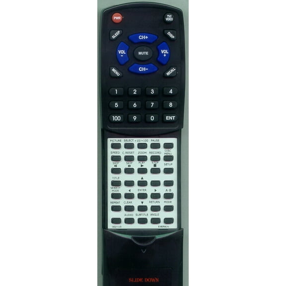 Replacement Remote for EMERSON NE211UD, RTNE211UD, EWC19T3, EWC19T5, EWC24T5, EWC27T3