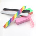 thumbnail image 4 of Vogacara Nail Files Buffer Professional Polishing Smooth Kit Brush Cleaning Tool Shop Women Set Device Set Strip Beauty Manicure 2piezas, 4 of 6