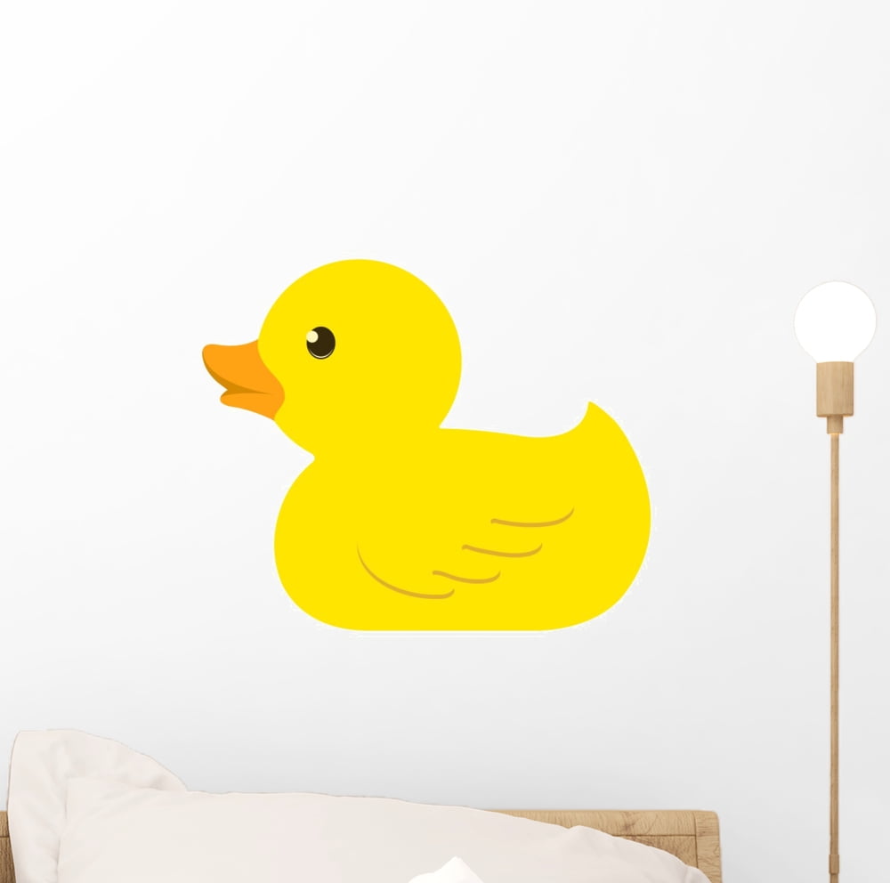 Rubber Duck Wall Decal Mural by Wallmonkeys Peel and Stick Graphic (12