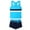 Blue C1 SWIMSUIT TWOPIECE, variant on Soepste Girls' Swimwear Girls Swimsuit Little Girls' Summer Swimwear Two Piece Short Tankini Swimsuit