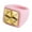 Pink, variant on Fashion Resin Rings for Women, Geometric Electroplated Ins Style Rings, Trendy Summer Jewelry Accessories