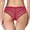 Wine, variant on Viluyesy Women's Cheeky Panties, Elastic Waist Sexy Lace Breathable Ladies Thin Hipster Briefs White L
