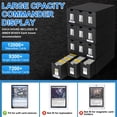thumbnail image 3 of 12000+ Trading Card Storage Box for Commander Display, Card Deck Box Cardboard with 48 Dividers, Labels & Tapes, Trading Card Collection Box Fit for TCG, PTCG, MTG and Sport Cards, 3 of 5
