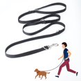thumbnail image 4 of Oneisall 7.6 FT Dog Leash for Small Dogs Outside, Durable & Retractable Leash for Small Dogs, Black, 4 of 8