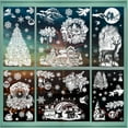 thumbnail image 5 of 124PCS Christmas Snowflake Window Clings for Glass Windows Christmas Decorations Indoor  - DIY Snowflakes Clings Window Decal Stickers, 5 of 6