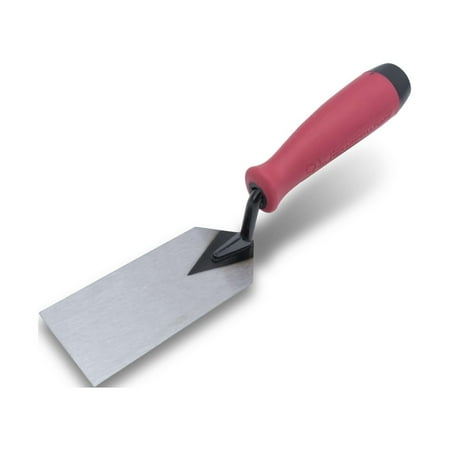 Marshalltown QLT 2 in. W X 5 in. L Carbon Steel Margin Trowel
