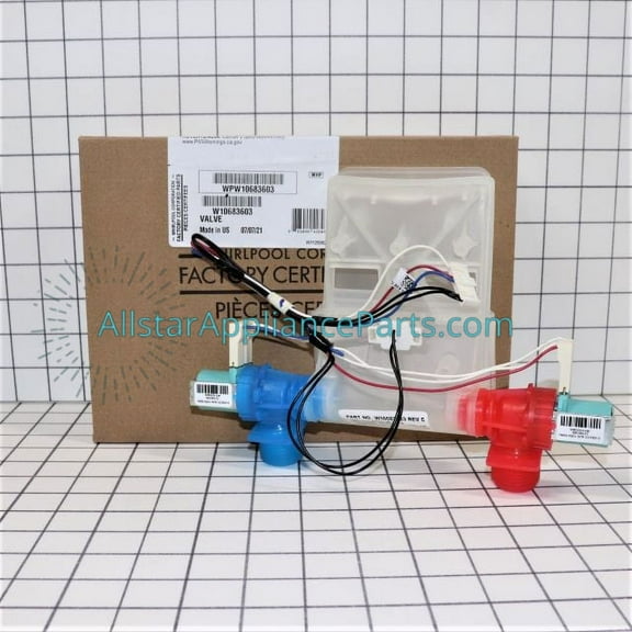 Whirlpool Washing Machine Water Inlet Valve WPW10683603