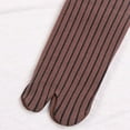 thumbnail image 7 of Elastic Cotton Tabi Socks 2 Toe Socks -Flops Socks Unisex Coffee, 7 of 7