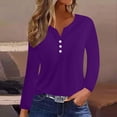 thumbnail image 2 of Women Blouse 3/4 Sleeve Petite, Womens T Shirts Graphic Tees Funny Womens Sports Tops Pastel Summer Tops for Women Over 50 Hawaiian Shirts Blue my orders, 2 of 6