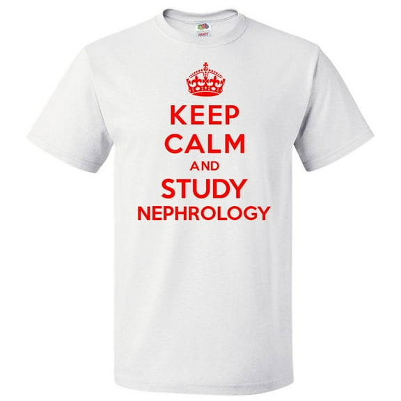 Keep Calm and Study Nephrology T shirt Funny Tee Gift