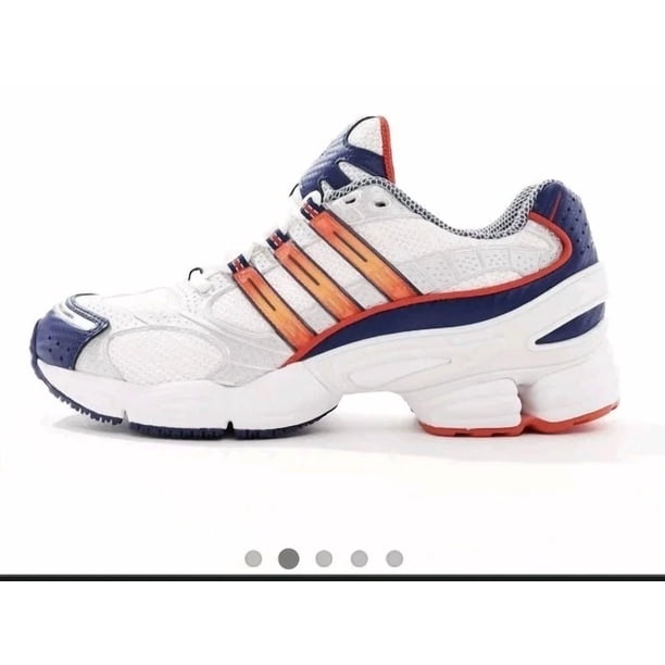 Ad-id-as Originals OZWEEGO PRO Shoes in Core White / Crew Orange / Red Size UK 5