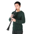 thumbnail image 2 of LAFGUR Clarinet, Distinct Timbre, Easy Storage, Descending B Tone Clarinet, For Key Tool Kitchen Cleaning Cloth, 2 of 8
