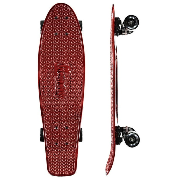 Penny Red Metallic Limited Edition 27 Cruiser Nickel Complete Skateboard Walmart Com Walmart Com