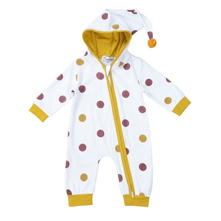 

Infant Baby Boys Girls Romper Casual Long Sleeve Patchwork Jumpsuit Autumn