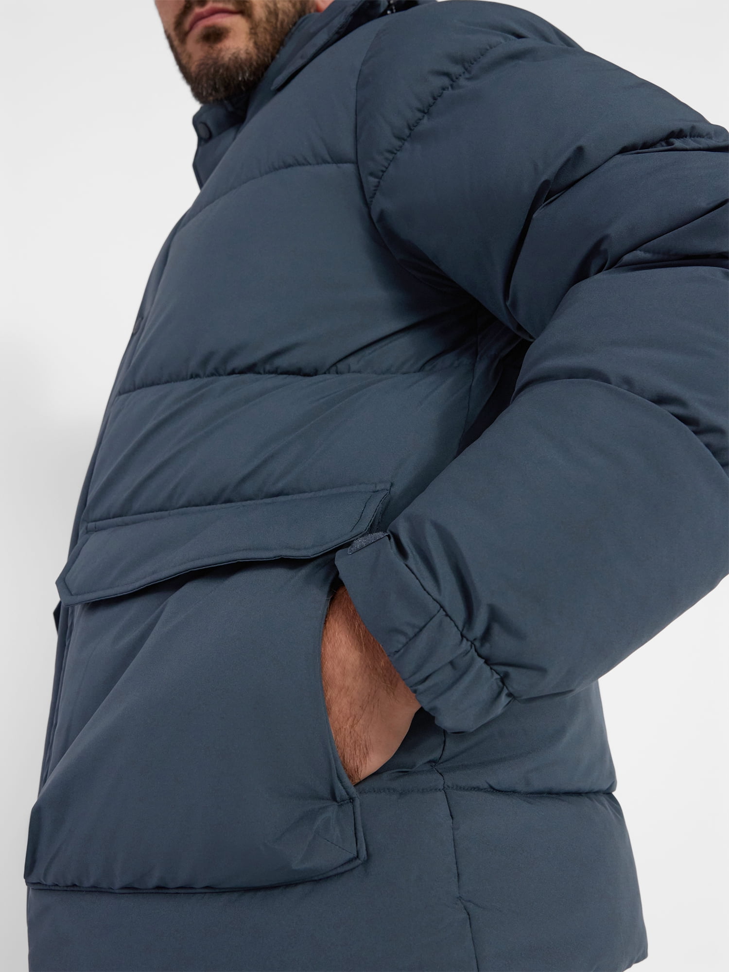 Ozark Trail Men's Hooded Puffer Jacket, Sizes S-3XL