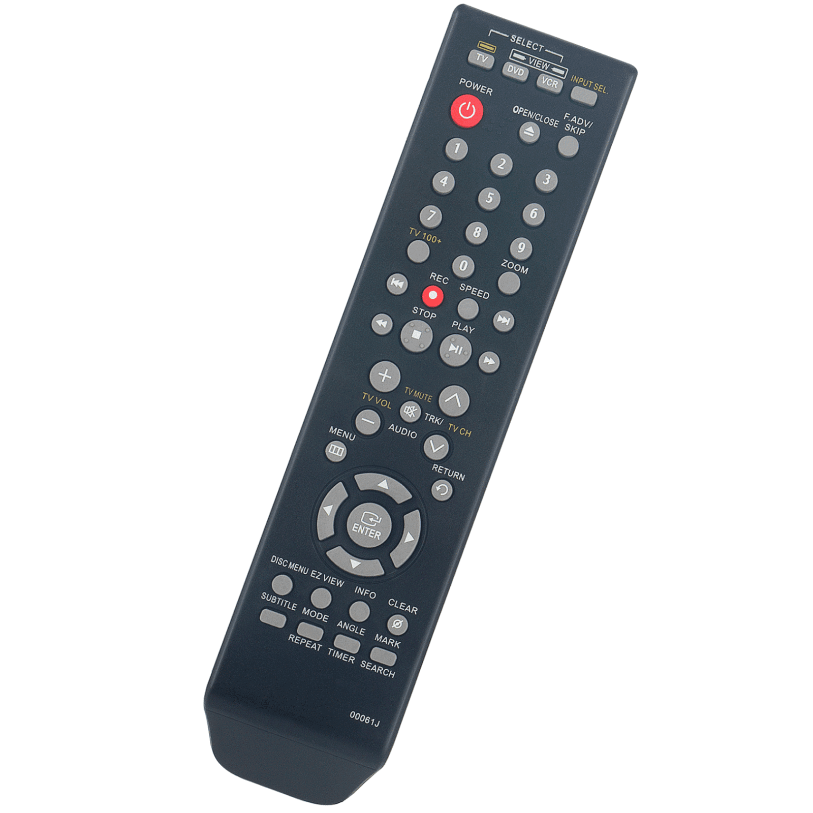 AK5900061J 00061J Replace Remote Control for Samsung DVD VCR Player