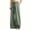 Green, variant on Baggy Linen Pants Men Casual Wide Leg Yoga Elastic Waist Drawstring Trousers Beach Lounge Lightweight Loose Fit Boho Streetwear Bottoms