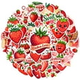 thumbnail image 2 of 35pcs-50pcs Cute Stickers Kids Stickers Strawberry Stickers Jam Stickers DIY Stickers for Suitcase Fridge, 2 of 9