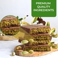 thumbnail image 6 of Chobella Dubai Chocolate Bar Pistachio I Viral Knafeh Chocolate Bar with Pistachio Cream and Kataifi, 3.35 oz (95 gr), 6 of 9