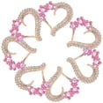 thumbnail image 1 of 10pcs ornamento adorno ornamento cardíaco ornamentos adornos de ornamento aplicado parche decorativo, 1 of 6