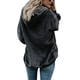thumbnail image 3 of Sudadera con capucha y bolsillos extragrandes y acogedores para mujer, sudadera deportiva de polar, 3 of 4