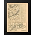 thumbnail image 2 of Reynold 14x18 Black Modern Framed Museum Art Print Titled - Salt Lake Route, New York - Railroad - Reynold, 2 of 5