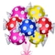 thumbnail image 3 of 8 globos de helio con forma de caramelo, globos de aluminio, globos redondos de papel de aluminio con rayas y lunares, globos de Mylar para fiestas, bodas y ceremonias (color aleatorio)., 3 of 5