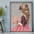 thumbnail image 3 of Kit de pintura de diamantes niña ronda completa Hugtrwg Para estrenar, 3 of 9