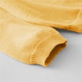 thumbnail image 6 of Coerni Solid Sweaters for Girls Crewneck Button-Up Cardigan Soft Comfy Long Sleeve Knit Tops Kids Back to School Clothes, 6 of 9