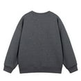 thumbnail image 5 of Fewfanhot Sweatshirts for Men Crewneck Solid Color Distressed With Holes Long Sleeve Sweatshirt Pullover Fall Winter Tops, 5 of 9