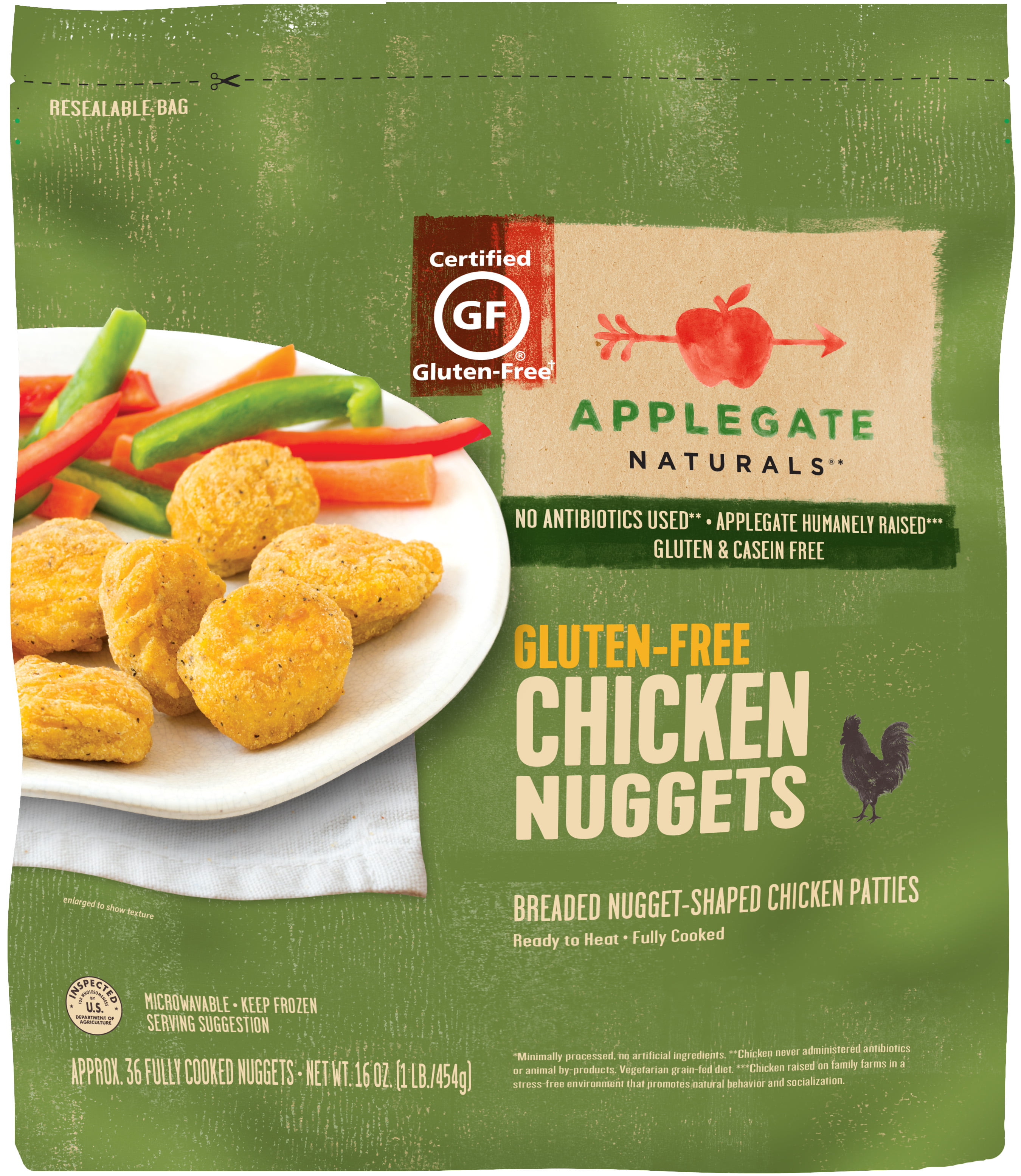 applegate gluten chicken nuggets