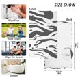 thumbnail image 4 of Ryvnso Liquid Wave Pattern Cotton Hand Towels Sets Face Towel 2 PCs Bathroom Decorative, 4 of 7