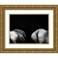 thumbnail image 1 of Wride, Linda 24x19 Gold Ornate Wood Framed with Double Matting Museum Art Print Titled - Tail ends, 1 of 4