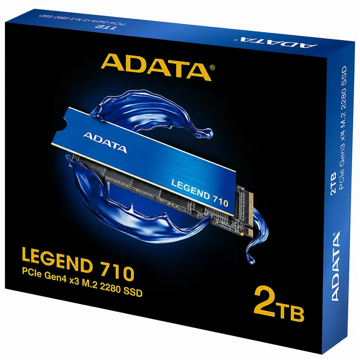 ADATA LEGEND 710 M.2 2280 2TB PCI-Express 3.0 x4 3D NAND Internal Solid State Drive (SSD) ALEG-710-2TCS