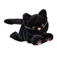 thumbnail image 2 of STARTIST Cat Plush Toy Kitty Stuffed Animal Comfortable Kids Room Decor Cartoon Cat Stuffed Animal Toy for Kids Adults Birthday Gifts black, 2 of 8