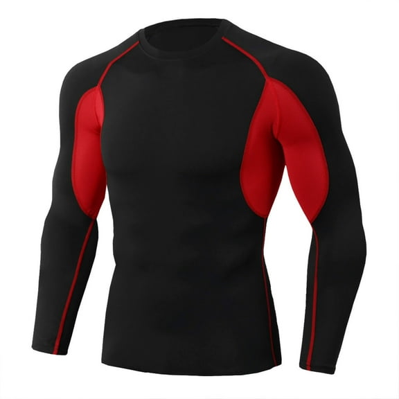 Men's Breathable Sports Winter Underwear Base Layer Topstight-fitting Long-sleeved Quick-Drying Fitness Top