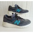 thumbnail image 1 of New Balance Ronnie Fieg x Mykonos 997.5 Size 9.5 Navy Teal Sneakers, 1 of 5
