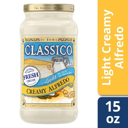 UPC 041129411407 product image for Classico Light Creamy Alfredo Pasta Sauce 15 oz Jar | upcitemdb.com