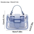 thumbnail image 7 of fankhu PVC Transparent Ladies Shoulder Bag Women Jelly Small Shoulder Bag Fashion Shopping Daily Female Purse, 7 of 7