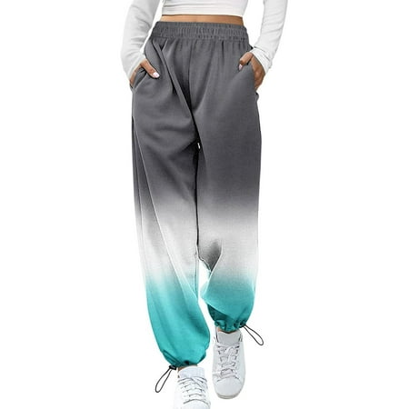 

Women s Casual Long Palazzo Lounge Pants Wide Leg Pajama Pants with Pocket Tie Dye Elastic High Waist Trouser Bottom