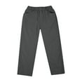 thumbnail image 5 of CPNG Boys' Slim Fit Stretch Elastic Waist Chino Pants Kids Straight Leg School Uniform Yonth Casual Pants(Dark Gray,6-7 Years), 5 of 7