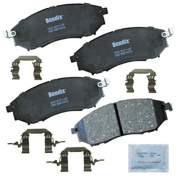 Disc Brake Pad Set Fits select: 2013-2014 NISSAN MURANO, 2005-2006 INFINITI G35