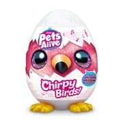 Pets Alive Chirpy Birds Electronic Robot Toy, Interactive Unboxing Plush Toy by ZURU