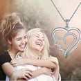 thumbnail image 5 of ICTPTOSL Mothers Day Gift for Women, I Love You Mom Necklace Sterling Silver Heart Mom Necklace Jewelry Gifts for Mom Wife, 5 of 5