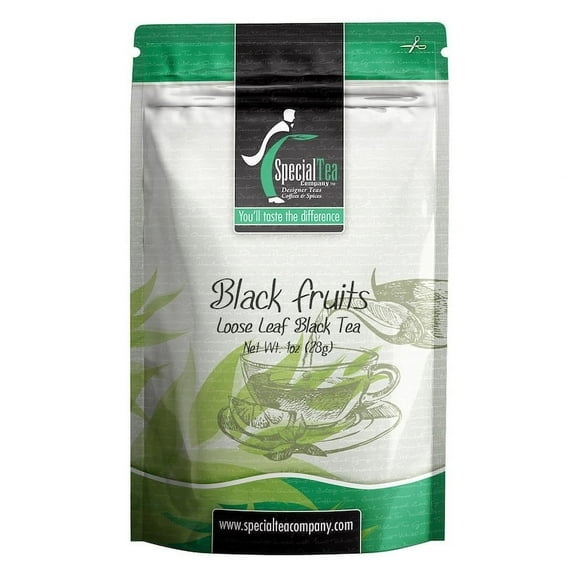 Special Tea Black Fruits Tea Loose Black Tea, 1 oz. Sampler