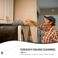 thumbnail image 2 of Duster With Extension Pole: Cobweb Cleaner Duster Tools Extra Long Telescoping Pole Cleaning Broom For Cleaning Ceiling Fan Blinds Furniture Cars, 2 of 8
