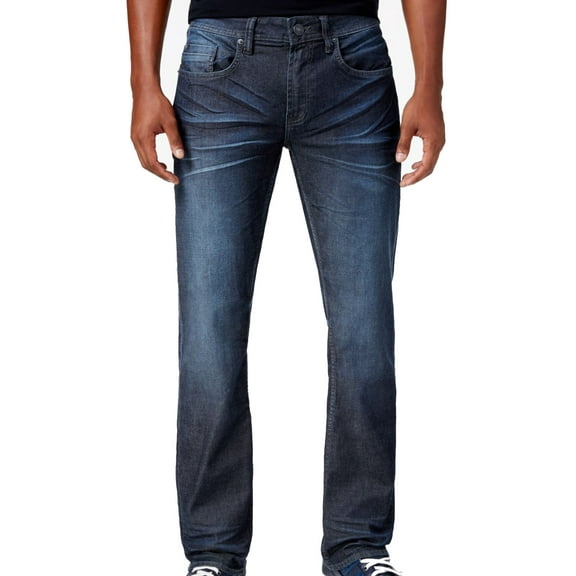 NEW Blue Mens Size 40x32 Slim Straight Leg Jeans